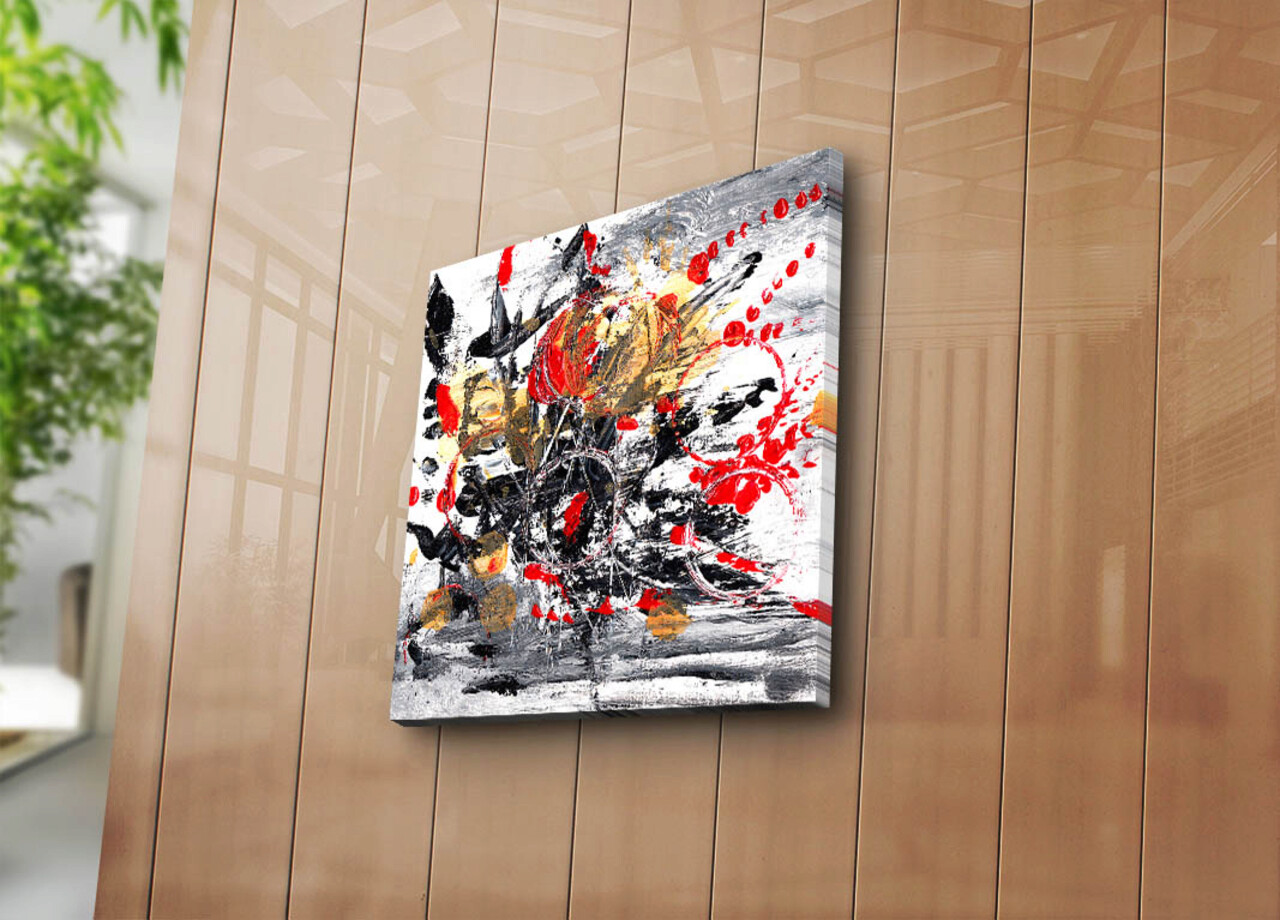 Tablou decorativ, 4545K-98, Dimensiune: 45 x 45 cm, Multicolor - imagine 5